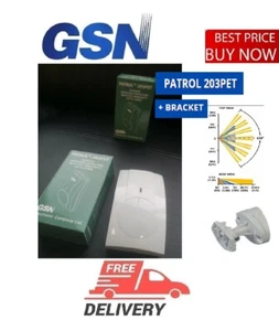 GSN PIR PATROL 203PET GSN + BRACKET profesional detector new Original - Picture 1 of 5