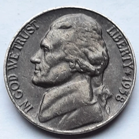 1958 & 1959P Jefferson Nickel *Improperly Annealed Error* -BLACK BEAUTY Cover