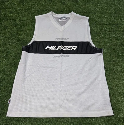 Tanque de malla vintage Tommy Hilfiger GRANDE Foto 1 de 4