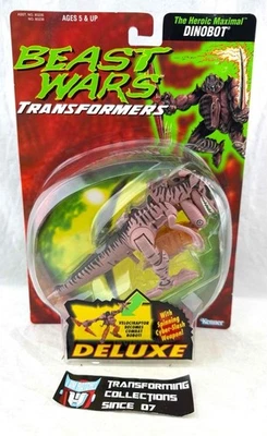 Transformers Beast Wars 1995 Deluxe Dinobot MOSC - Image 1 of 2