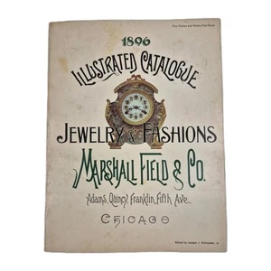 Marshall Field & Co 1896 Illustrated Catalogue Chicago 1970 Reprint J. Schroeder - Picture 1 of 15