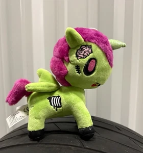 Tokidoka Milo Zombie grünes Einhorn Plüsch Aurora World Spielzeug Simone Legno 7,5 Zoll NEU - Bild 1 von 13