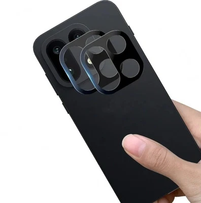 Cubierta de vidrio templado protector de lente de cámara película protectora negra para OnePlus 15 Foto 1 de 4