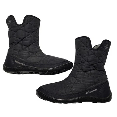 Botas Columbia para mujer talla 6 Powder Summit botas sin cordones clima frío exterior Foto 1 de 4