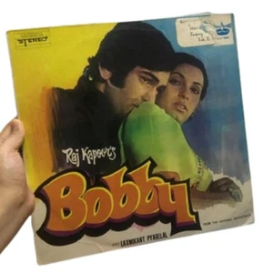 Raj Kapoor's Bobby (1973) Bollywood Vinyl LP - Hindi Soundtrack - Picture 1 of 1