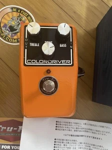 Colordriver Fuzz Overdrive Guitarra Pedal de Efectos Usado Naranja Agudo Bajo - Imagen 1 de 5