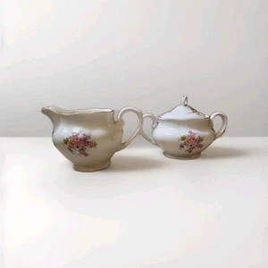 Juego de crema y azucarero cubierto vintage Favolina FAV3 China - Imagen 1 de 6