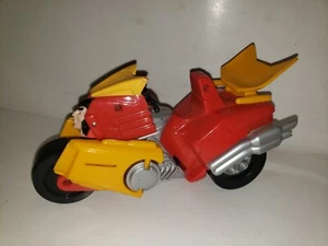 Vintage Marvel X-Men Wolverine Mutant Cycle Toy Biz 1991 rot & gelb Motorrad - Bild 1 von 15