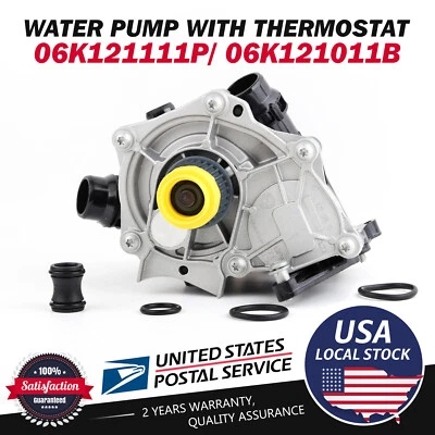 OEM Water Pump w/ Housing 06K121111P For Volkswagen Beetle 2013 2015 2016 2019 - Image 1 of 4
