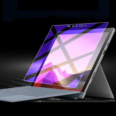 Protector de pantalla de vidrio templado anti azul Microsoft Surface Pro 7+ Go 1/2/3/4 Foto 1 de 4