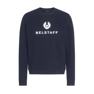 Belstaff Signature Crewneck Sweatshirt Dunkel Ink - Bild 1 von 10