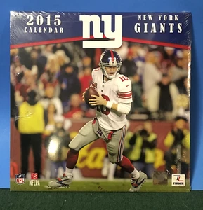 NEW YORK GIANTS KALENDER - Turner Lizenzierung - VERSIEGELT - 2015 - Bild 1 von 2