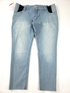 Maternity Side Panel Light Wash Jeggings Isabel Maternity by Ingrid & Isabel 16 - Picture 1 of 7