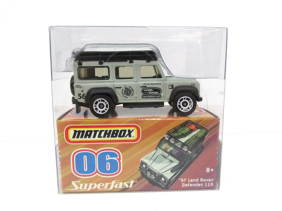 Matchbox No.06 Superfast- '97 Land Rover Defender 110 2007 Sealed - Image 1 of 4