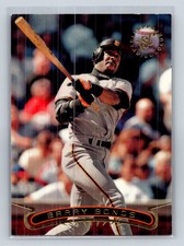 1996 Stadium Club #402 Barry Bonds Members Only Factory Set