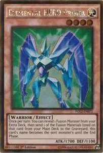 YUGIOH 1. PGL2-DE072 ELEMENETALER HELD PRISMA GOLD RARE HOLO FOIL NEAR MINT (NM) - Bild 1 von 1