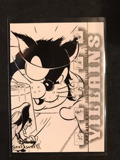 2003 Upper Deck Disney Treasures Villains #102 Captain Katt 3 Blind Mouseketeers