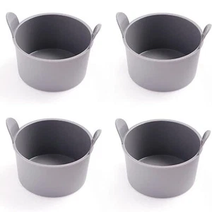 4 Pcs Silicone Egg Poacher Cups Nonstick Egg Boiler Poacher Boiled Egg Mold - Picture 1 of 14