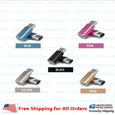 USB 3.1 Type C Male to Micro USB Female Adapter Converter Connector For USB-C - Image 1 of 2