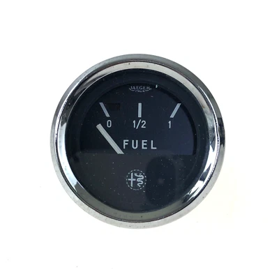 Alfa Romeo Vintage Fuel Gas Gasoline Gauge Jaeger Italy Italia Foto 1 de 4