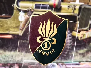 1° régiment de marche des volontaires étrangers. Drago R-74📌4a - Imagen 1 de 2