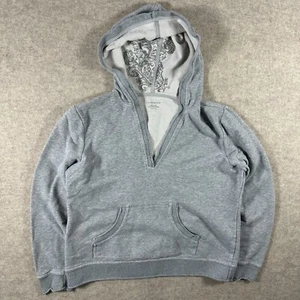 Charter Club Women's Medium Oversized V-neck Hoodie Long Sleeve - Picture 1 of 7