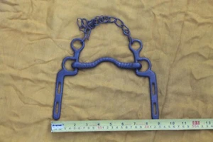 old Vintage Iron Horse Harness Riding Bit chain Antique Bits Bridles - Picture 1 of 7
