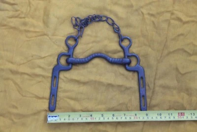 Antiguo arnés de caballo de hierro vintage cadena broca brocas antiguas bridas Foto 1 de 4