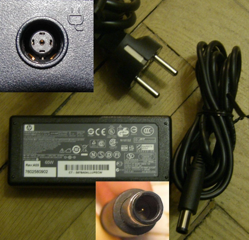 Original Netzteil hp Compaq nx6130 nx6310 nx6315 nx6320 nx6120 Ladekabel Charger - Bild 1 von 1