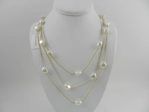 Charter Club Gold-Tone Imitation Pearl Multi-Row Necklace, 20" + 2" extender - Picture 1 of 3