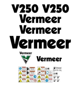 Vermeer V250 Vacuum Excavator Decal Kit for VC 250 - Picture 1 of 1