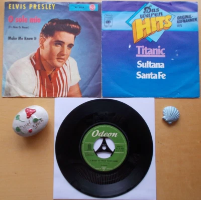 Sammlung BEATLES I Want to Hold Your★ELVIS O Sole Mio★TITANIC Sultana / Santa Fe - Bild 1 von 4
