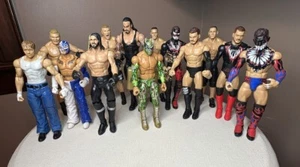 Mattel WWE 2010-2012 Money in the Bank Mini Gold Briefcase Figure Lot Mixed Cond - Picture 1 of 5