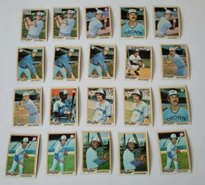 1970's Baseball Trading Cards lot of 45 - Toronto Blue Jays - not graded⁣  - Picture 1 of 6