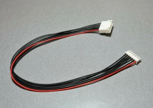 6S JST-XH Lipo Balance Cable 30CM Extension Lead 26AWG 7 Pin - Picture 1 of 3
