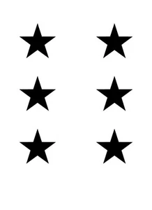 0.5” STAR PACK x6 Vinyl Decal Sticker Car Window Laptop Night Sky Space Pretty - Picture 1 of 1