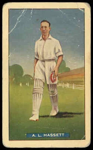 Hoadley Chocolates - 'Test Cricketers' (1938) - A.L. Hassett (Victoria) - Picture 1 of 2