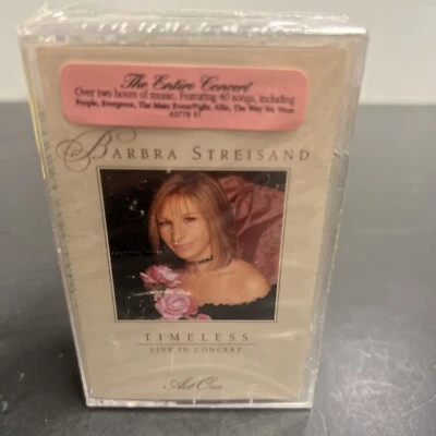 Barbra Streisand "Timeless Live In Concert Act Two" Cassette Tape (Columbia) NEW - Image 1 of 4