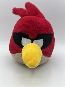 Angry Birds Red Plush 7in Commonwealth 2009-2012 Stuffed Toy Rare - Picture 1 of 9