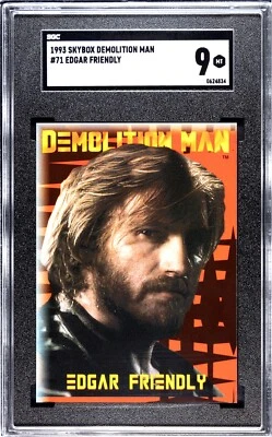 1993 Skybox Demolition Man #71 Denis Leary Edgar Friendly SGC 9 MINT Low-Pop! - Image 1 of 2