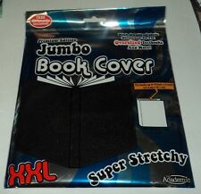 IT'S ACADEMIC Premium Edition JUMBO BOOK COVER Fits Books Up To 10" x 15" BLACK
