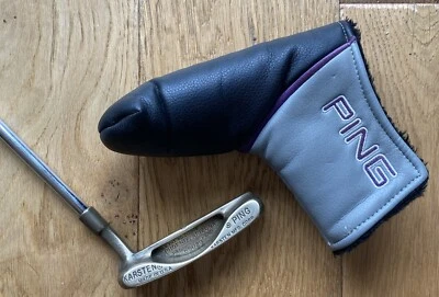 Vintage Ping PAL Putter Karsten 85029 Brass R/H 34” All Original & Cover RARE - Image 1 of 4