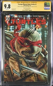 Teenage Mutant Ninja (2024) # 1 (CGC SS 9.8) Signed Jason Aaron * Eastmen* Jones - Picture 1 of 9