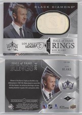 2019-20 Upper Deck Black Diamond Hall of Fame Rings Rob Blake #HR-RB HOF