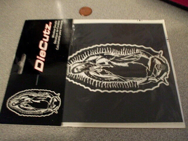 DIE CUTZ RELIGIOUS FIGURE WINDOW DECALS PACK DECAL STICKER NEW OLD STOCK - Image 1 of 1