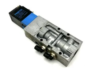 Válvula solenoide Festo MVH-5-1/8 114900 145 PSI con bobina MSV-3 119807 - Imagen 1 de 4
