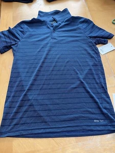 Boys XL( 18/20) Tek Gear Dry Tek Blue & Navy Polo - Picture 1 of 3