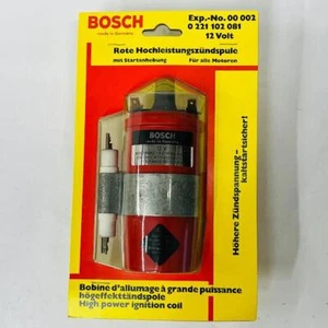Bosch KW12V Hochleistungszündspule 0221119030 Autoteile Made in Germany rot - Bild 1 von 11