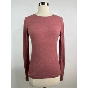 Vince 100% Wolle dünnes Langarm Rundhals Lagenlook Damen Top M - Bild 1 von 10
