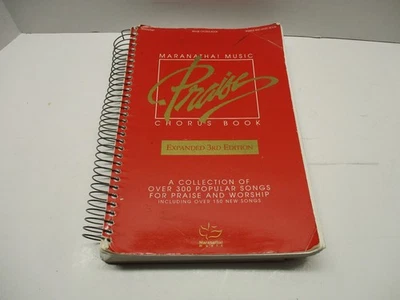 Maranatha! Music Praise Chorus Book Expanded 3rd Ed Words & Music  1993 - Image 1 of 4